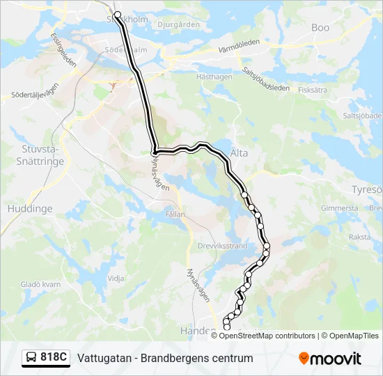 818C  Line Map