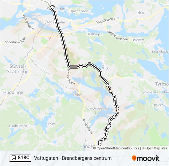 818C  Line Map