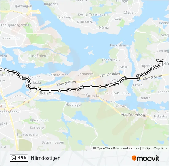 496  Line Map