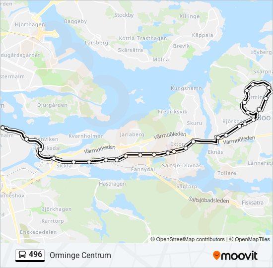 496  Line Map