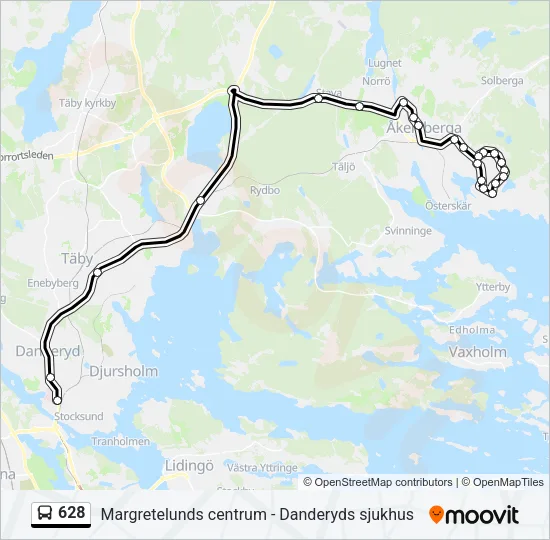 628  Line Map
