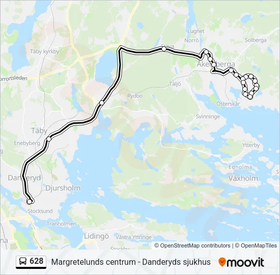 628  Line Map
