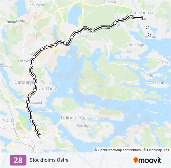 28 light rail Line Map