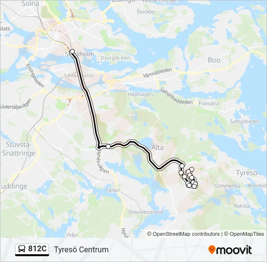 812C  Line Map
