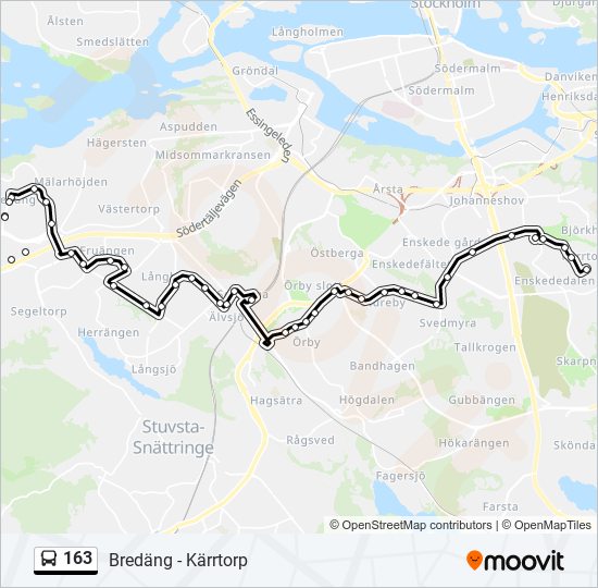 163  Line Map