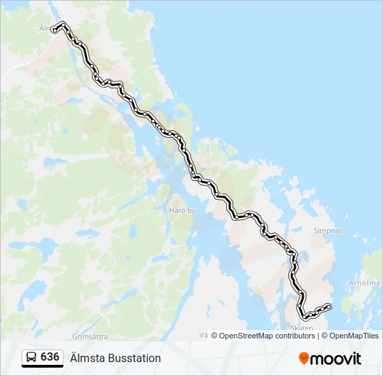 636  Line Map