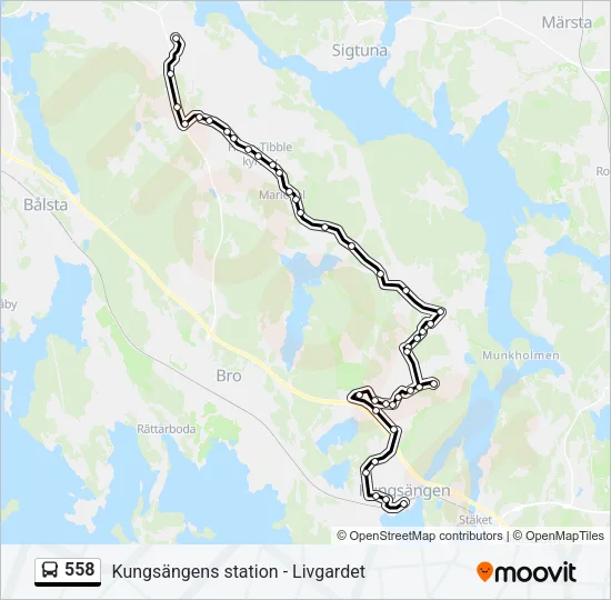 558  Line Map
