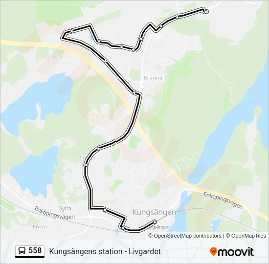558  Line Map