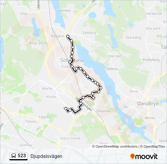 523  Line Map