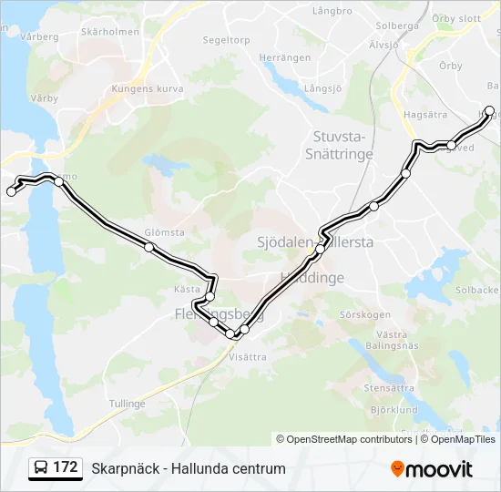 172  Line Map
