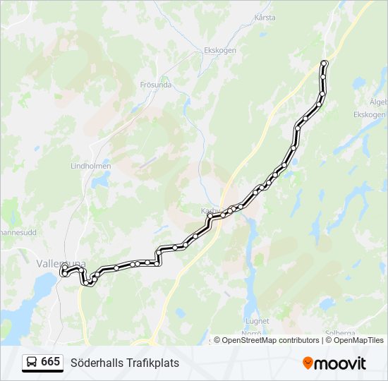 665  Line Map