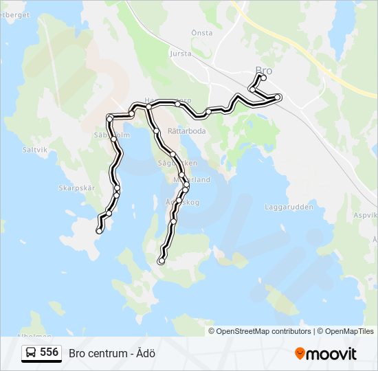 556  Line Map