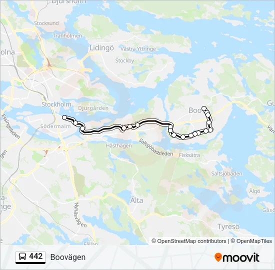442  Line Map