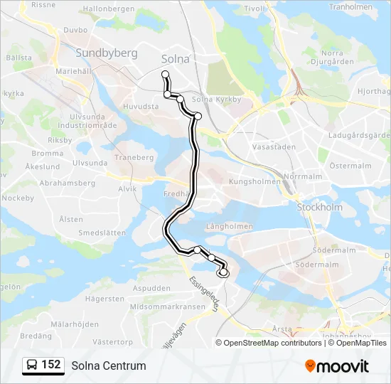 152  Line Map