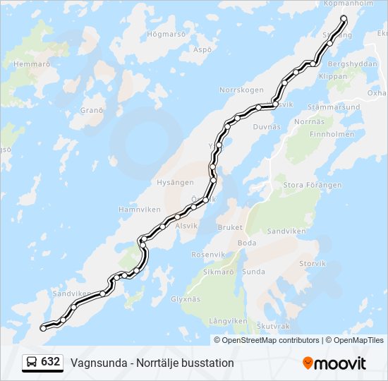 632  Line Map