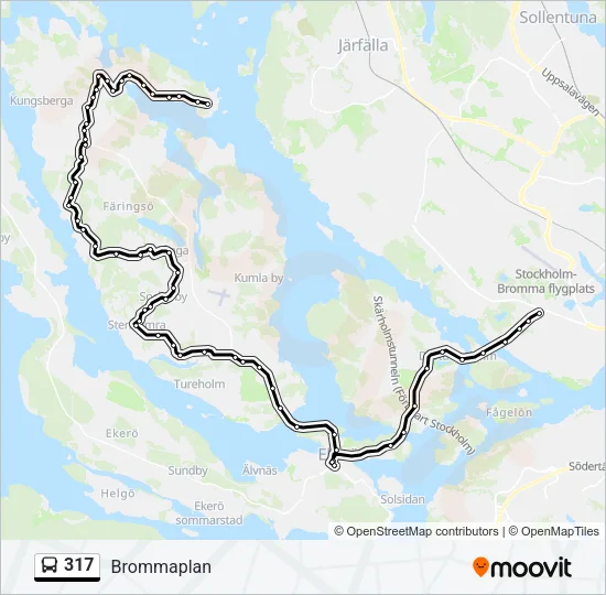 317  Line Map