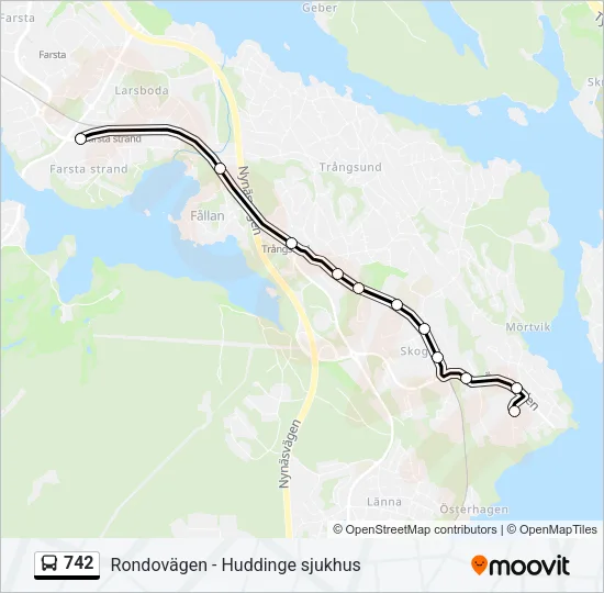 742  Line Map