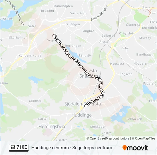 710E  Line Map