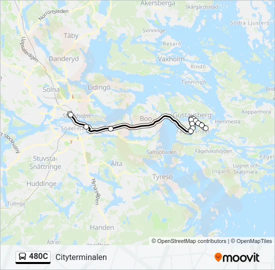 480C  Line Map