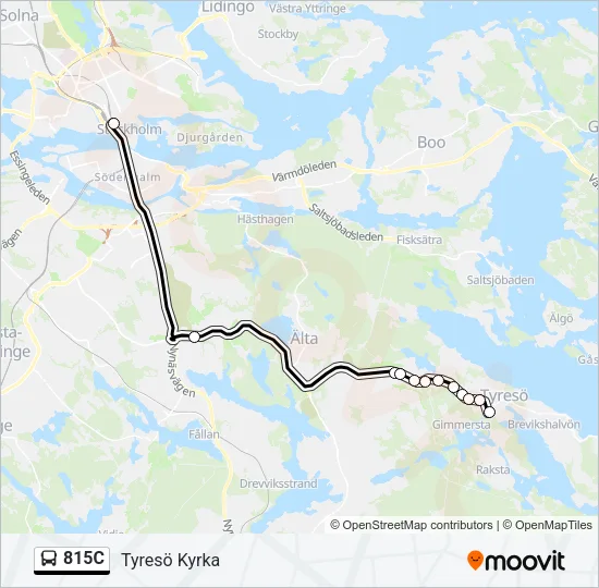 815C  Line Map