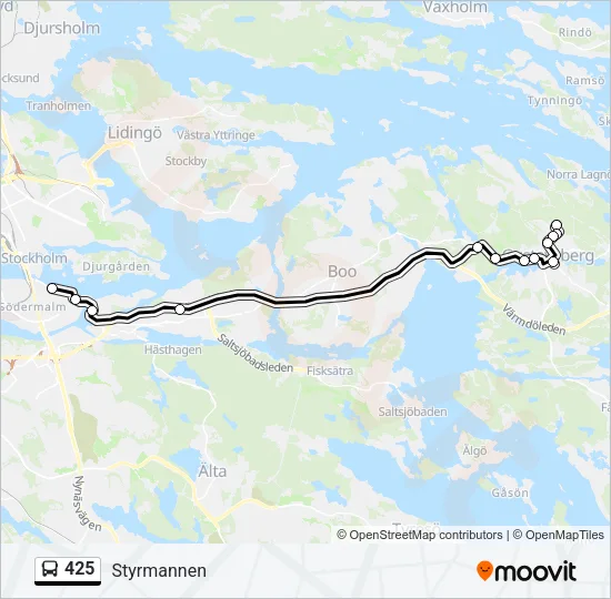 425  Line Map