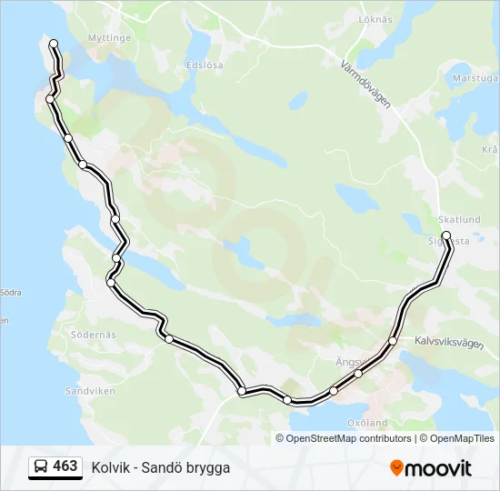 463  Line Map
