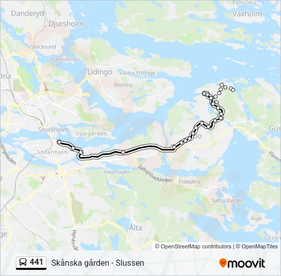 441  Line Map