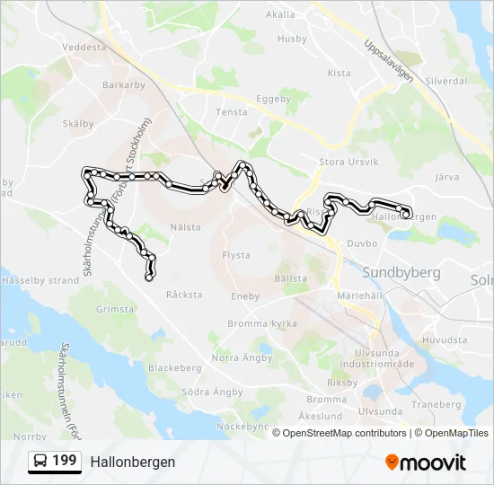 199  Line Map