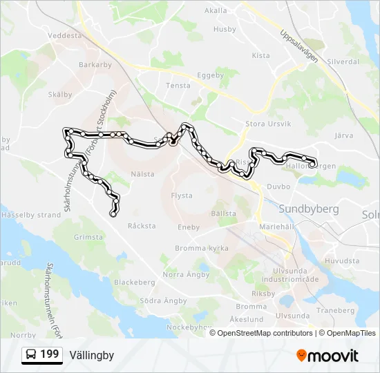 199  Line Map