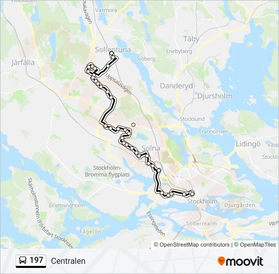 197  Line Map