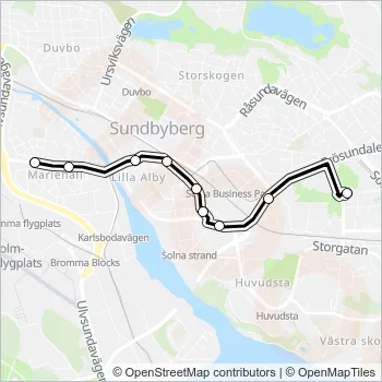 113  Line Map