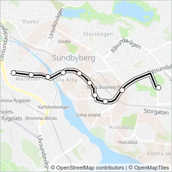 113  Line Map