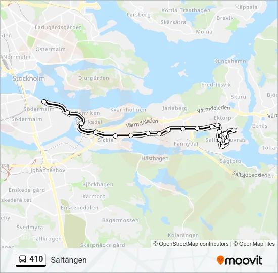 410  Line Map