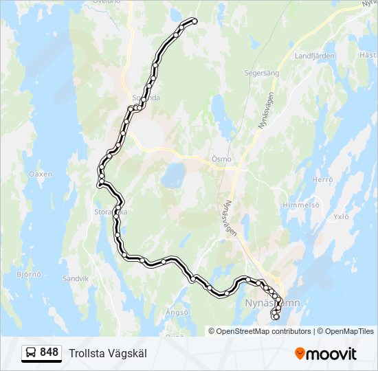 848  Line Map