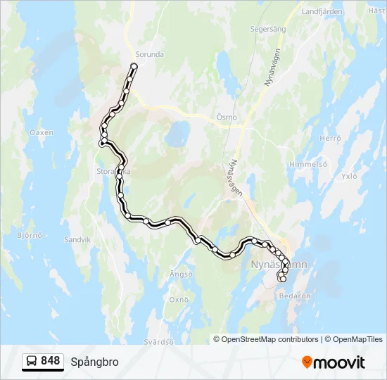 848  Line Map