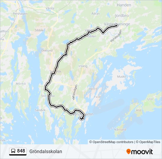 848  Line Map