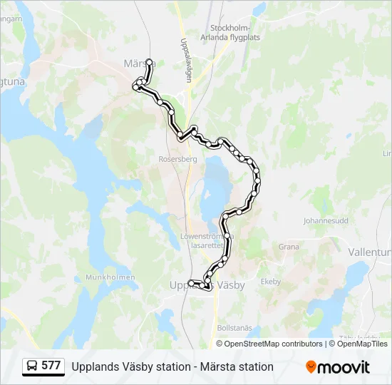 577  Line Map