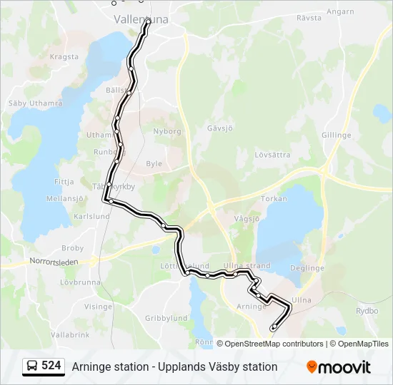 524  Line Map