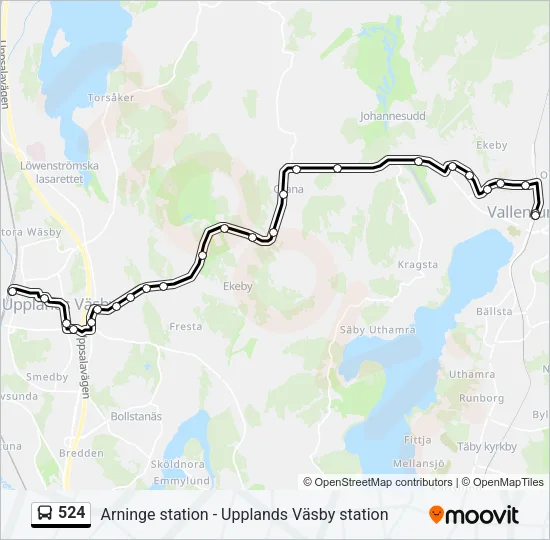 524  Line Map