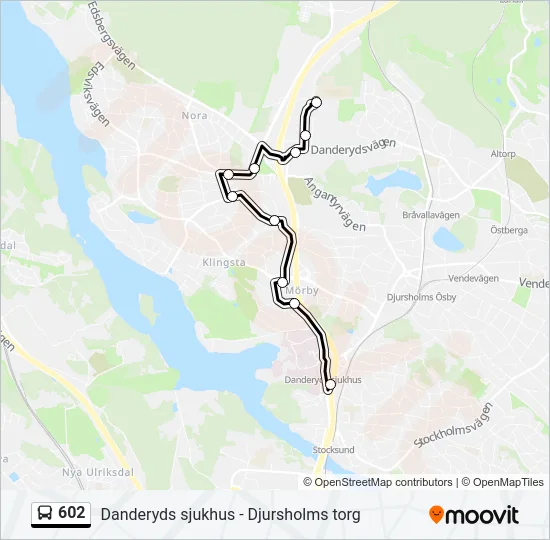 602  Line Map