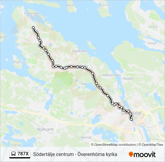 787X  Line Map