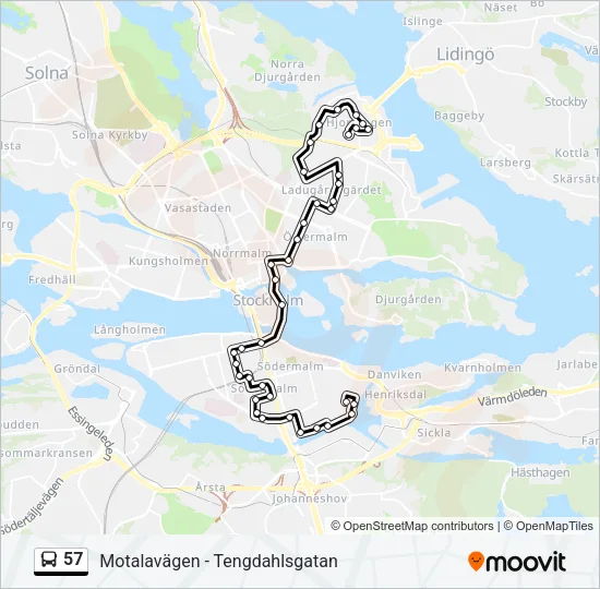 57  Line Map