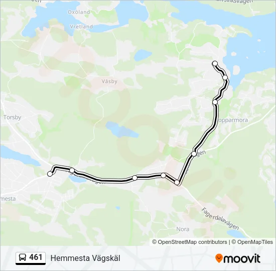 461  Line Map