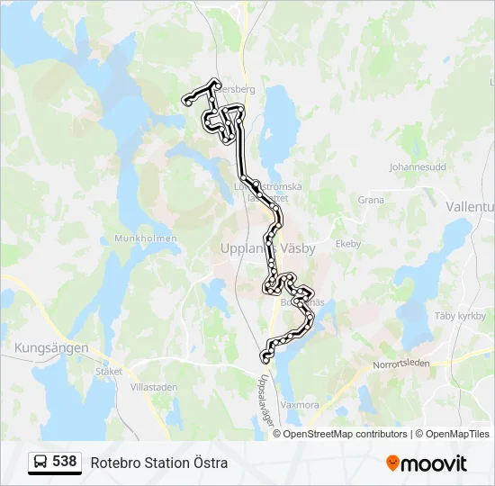 538  Line Map