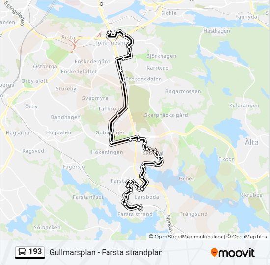 193  Line Map