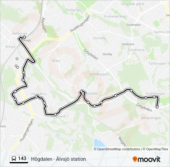 143  Line Map