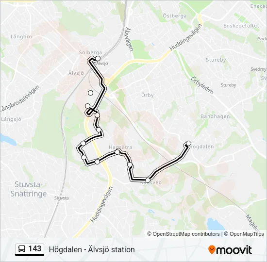 143  Line Map