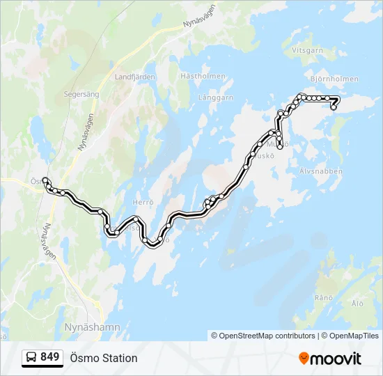 849  Line Map