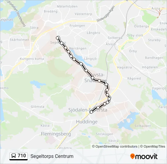 710  Line Map
