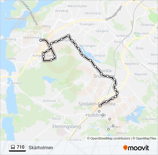 710  Line Map